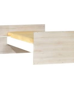 BabyPrice Lits Lit Combiné Evolutif 120x60 En 90x190 En Bois Beige -Sommiers Soldes lit combine evolutif 120x60 en 90x190 en bois beige 3