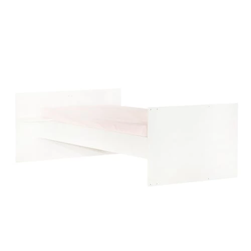 BabyPrice Lits Lit Combiné Evolutif 120x60 En 90x190 En Bois Blanc 5 BabyPrice Lits Lit Combiné Evolutif 120x60 En 90x190 En Bois Blanc – Image 3