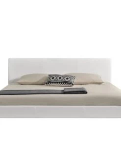 Hypnia Lits Lit Contemporain Blanc-140 X 190 (cm)