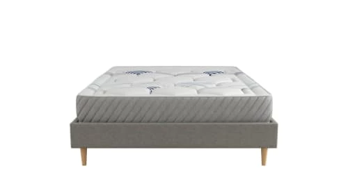 Moondaca Sommiers Lit Déco Tapissier En Kit 160x200 Gris Clair 4 Pieds Inclus 8 Moondaca Sommiers Lit Déco Tapissier En Kit 160x200 Gris Clair 4 Pieds Inclus – Image 6