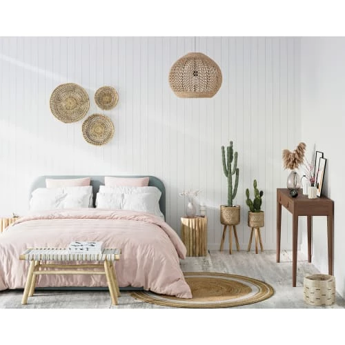 Rendez Vous Déco Lits Lit Double 140x190 Cm Avec Coffre En Tissu Gris 4 Rendez Vous Déco Lits Lit Double 140x190 Cm Avec Coffre En Tissu Gris – Image 2