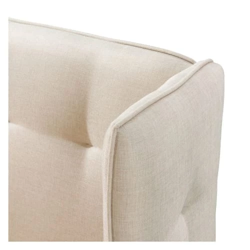 Rendez Vous Déco Lits Lit Double 140x190 Cm En Tissu Beige 7 Rendez Vous Déco Lits Lit Double 140x190 Cm En Tissu Beige – Image 5