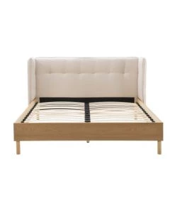 Rendez Vous Déco Lits Lit Double 140x190 Cm En Tissu Beige 13 Rendez Vous Déco Lits Lit Double 140x190 Cm En Tissu Beige -Sommiers Soldes lit double 140x190 cm en tissu beige 11