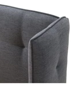 Rendez Vous Déco Lits Lit Double 140x190 Cm En Tissu Gris Foncé -Sommiers Soldes lit double 140x190 cm en tissu gris fonce 4