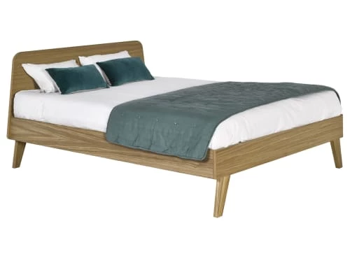 Nateo Concept Lits Lit Double 160x200 Cm En Chêne 3 Nateo Concept Lits Lit Double 160x200 Cm En Chêne