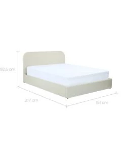 Rendez Vous Déco Lits Lit Double Avec Coffre 140x190 Cm En Tissu Beige 11 Rendez Vous Déco Lits Lit Double Avec Coffre 140x190 Cm En Tissu Beige -Sommiers Soldes lit double avec coffre 140x190 cm en tissu beige 3
