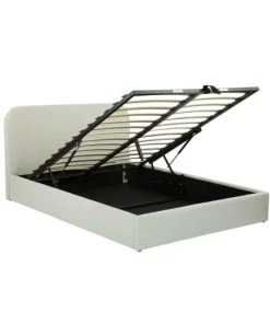 Rendez Vous Déco Lits Lit Double Avec Coffre 160x200 Cm En Tissu Beige 12 Rendez Vous Déco Lits Lit Double Avec Coffre 160x200 Cm En Tissu Beige -Sommiers Soldes lit double avec coffre 160x200 cm en tissu beige 4