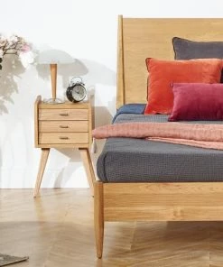 Robin Des Bois Lits Lit Double En Chêne -Sommiers Soldes lit double en chene 2