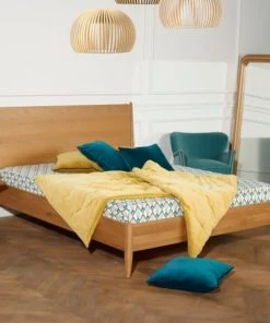 Robin Des Bois Lits Lit Double En Chêne -Sommiers Soldes lit double en chene 5