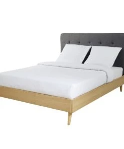 Maisons Du Monde Lits Lit Double Gris Anthracite En Eucalyptus, Couchage 160x200 8 Maisons Du Monde Lits Lit Double Gris Anthracite En Eucalyptus, Couchage 160x200 -Sommiers Soldes lit double gris anthracite en eucalyptus couchage 160x200 1000 2 7 199021 2