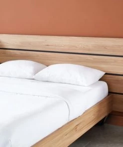 Baita Lits Lit Effet Chêne Et Métal Noir 140x190 Sommier Inclus 11 Baita Lits Lit Effet Chêne Et Métal Noir 140x190 Sommier Inclus -Sommiers Soldes lit effet chene et metal noir 140x190 sommier inclus 3