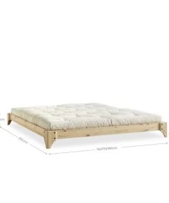 Karup Design Lits Lit En Bois 160x200cm Noir -Sommiers Soldes lit en bois 160x200cm noir 2