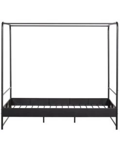 VtWonen Lits Lit En Métal 160x200cm Noir -Sommiers Soldes lit en metal 160x200cm noir 2