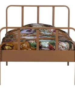 Woood Lits Lit En Métal 90x200cm Cuivre -Sommiers Soldes lit en metal 90x200cm cuivre 3