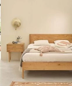 Bois Dessus Bois Dessous Lits Lit En Mindi Massif 160 Cm -Sommiers Soldes lit en mindi massif 160 cm 5