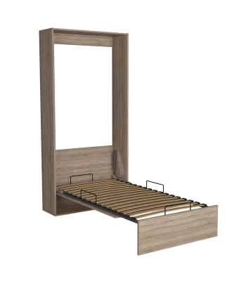 Calicosy Lits Lit Escamotable Vertical 1 Place - 90 X 200 Cm - Gris 7 Calicosy Lits Lit Escamotable Vertical 1 Place - 90 X 200 Cm - Gris – Image 5