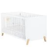 BabyPrice Lits Lit évolutif 140x70 - Little Big Bed En Bois Blanc