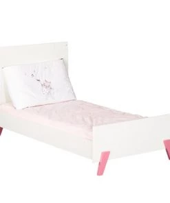BabyPrice Lits Lit évolutif 140x70 - Little Big Bed En Bois Blanc -Sommiers Soldes lit evolutif 140x70 little big bed en bois blanc 15