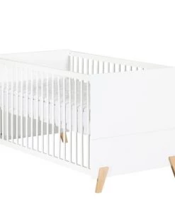 BabyPrice Lits Lit évolutif 140x70 - Little Big Bed En Bois Blanc -Sommiers Soldes lit evolutif 140x70 little big bed en bois blanc 2