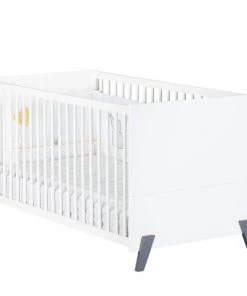 BabyPrice Lits Lit évolutif 140x70 - Little Big Bed En Bois Blanc -Sommiers Soldes lit evolutif 140x70 little big bed en bois blanc 7