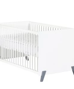 BabyPrice Lits Lit évolutif 140x70 - Little Big Bed En Bois Blanc -Sommiers Soldes lit evolutif 140x70 little big bed en bois blanc 8