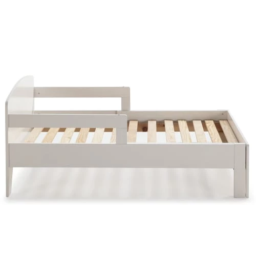 HOMN Lits Lit évolutif 90x140/190 Cm Blanc, MDF Laqué 7 HOMN Lits Lit évolutif 90x140/190 Cm Blanc, MDF Laqué – Image 5