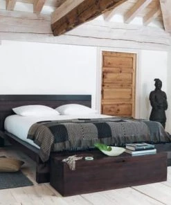 Maisons Du Monde Lits Lit Exotique 160x200 En Manguier Massif -Sommiers Soldes lit exotique 160x200 en manguier massif 1000 11 7 121408 6