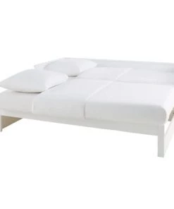 Sommiers Soldes -Sommiers Soldes lit extensible 90x190 blanc 1000 16 30 181865 6