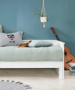 Maisons Du Monde Lits Lit Extensible 90x190 Blanc -Sommiers Soldes lit extensible 90x190 blanc 1000 16 30 181865 7