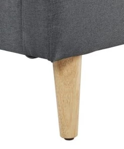 Homifab Lits Lit Gris Foncé Avec Sommier à Lattes Et Tête De Lit 140x190 -Sommiers Soldes lit gris fonce avec sommier a lattes et tete de lit 140x190 6