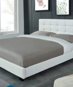 Baita Lits Lit Simili Blanc 160x200 Sommier Inclus 9 Baita Lits Lit Simili Blanc 160x200 Sommier Inclus -Sommiers Soldes lit simili blanc 160x200 sommier inclus 1
