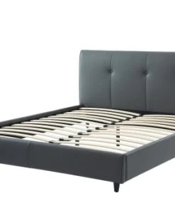 Baita Lits Lit Simili Gris 140x190 Sommier Inclus 12 Baita Lits Lit Simili Gris 140x190 Sommier Inclus -Sommiers Soldes lit simili gris 140x190 sommier inclus 4