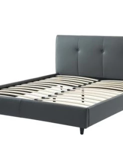 Baita Lits Lit Simili Gris 160x200 Sommier Inclus 12 Baita Lits Lit Simili Gris 160x200 Sommier Inclus -Sommiers Soldes lit simili gris 160x200 sommier inclus 4