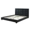 Baita Lits Lit Simili Noir 160x200 Sommier Inclus -Sommiers Soldes lit simili noir 160x200 sommier inclus 1