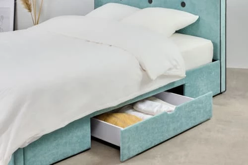 Hypnia Lits Good Is Beautiful Lit Tiroir Jade 140 X 190 Cm 6 Hypnia Lits Good Is Beautiful Lit Tiroir Jade 140 X 190 Cm – Image 4