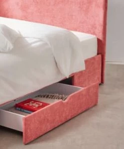 Hypnia Lits Good Is Beautiful Lit Tiroir Velvet 140 X 190 Cm -Sommiers Soldes lit tiroir velvet 140 x 190 cm 3