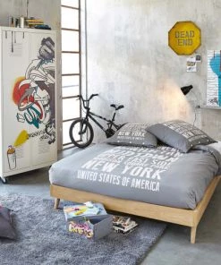 Maisons Du Monde Lits Lit Vintage 140x190 Avec Sommier à Lattes 12 Maisons Du Monde Lits Lit Vintage 140x190 Avec Sommier à Lattes -Sommiers Soldes lit vintage 140x190 avec sommier a lattes 1000 11 21 160372 3