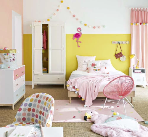 Maisons Du Monde Lits Lit Vintage 140x190 Avec Sommier à Lattes 5 Maisons Du Monde Lits Lit Vintage 140x190 Avec Sommier à Lattes – Image 3