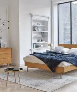 Maisons Du Monde Lits Lit Vintage 160x200 En Chêne Massif -Sommiers Soldes lit vintage 160x200 en chene massif 1000 7 11 146955 9