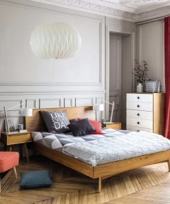 Maisons Du Monde Lits Lit Vintage 180x200 En Chêne -Sommiers Soldes lit vintage 180x200 en chene 1000 1 31 166737 2