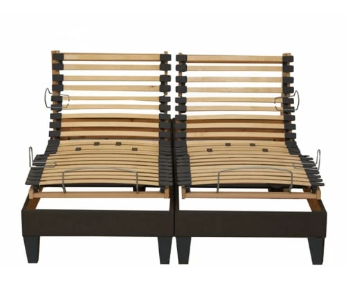 Idliterie Lot 2 Sommiers Relaxation Electrique Anthracite 2x90x200 5 Idliterie Lot 2 Sommiers Relaxation Electrique Anthracite 2x90x200 – Image 3