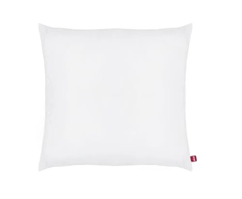 Abeil Lot De 2 Oreillers 60 X 60 Cm Polyester Moelleux Blanc 4 Abeil Lot De 2 Oreillers 60 X 60 Cm Polyester Moelleux Blanc – Image 2