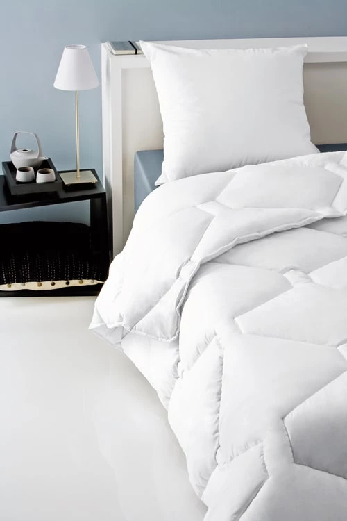 Abeil Lot De 2 Oreillers 60 X 60 Cm Polyester Moelleux Blanc 6 Abeil Lot De 2 Oreillers 60 X 60 Cm Polyester Moelleux Blanc – Image 4