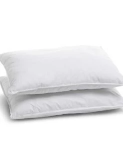 Bleu Câlin Lot De 2 Oreillers Confort Ferme 50x70cm