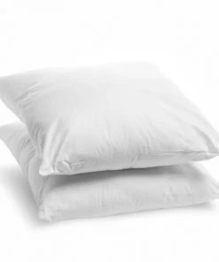 Bleu Câlin Lot De 2 Oreillers Moelleux Anti-acariens 60x60cm