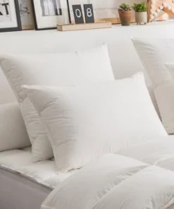 Dodo Oreillers Oreiller 50% Duvet ECO-RESPONSABLE FERME 50x70 Cm -Sommiers Soldes oreiller 50 duvet eco responsable ferme 50x70 cm 1