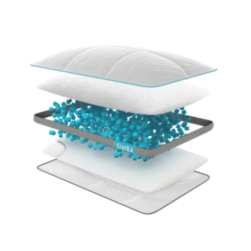 Simba Matelas Oreillers Oreiller à Fermeté Et Hauteur Personnalisables 50x70 4 Simba Matelas Oreillers Oreiller à Fermeté Et Hauteur Personnalisables 50x70 – Image 2