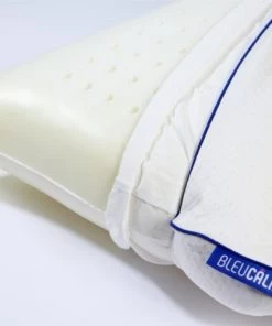 Bleu Câlin Oreillers Oreiller Confort Ergonomique Coton Bio 50x70cm -Sommiers Soldes oreiller confort ergonomique coton bio 50x70cm 2