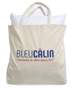 Bleu Câlin Oreillers Oreiller Confort Ergonomique Coton Bio 50x70cm -Sommiers Soldes oreiller confort ergonomique coton bio 50x70cm 5