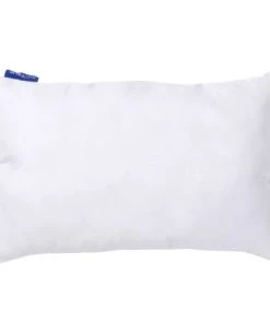 Bleu Câlin Oreillers Oreiller Confort Moelleux Traitement Naturel Enveloppe Coton 60x60cm